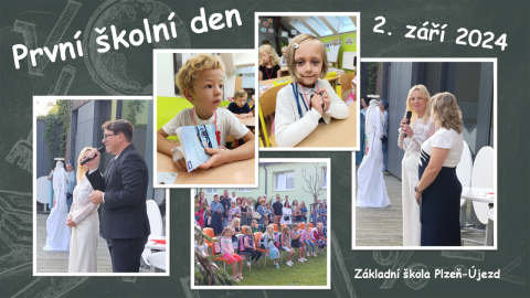 1. Koláž první školní den 1. Koláž první školní den